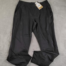 The North Face Pants Womens Large TNF Black Aphrodite Jogger Cuffed NF0A5JA9JK3