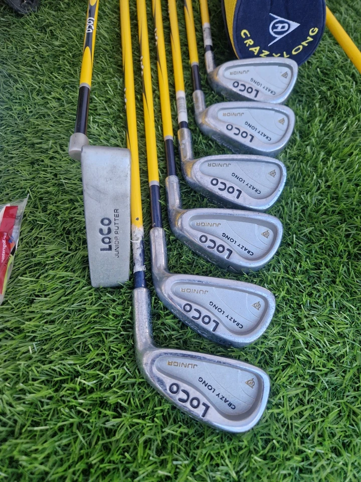 Dunlop LoCo Junior Golf Club Set & Stand Bag - 5 - 8 Years - Right Handed - Image 3 of 4