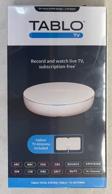 Tabloo TV 50+ Hours of DVR Storage/2 TV Tuners Indoor TV Antenna Included (043)