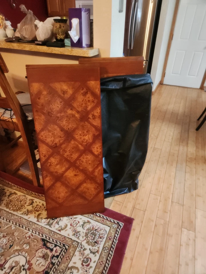 Neo Renaissance Formal Dining Room Set Table 6 Side 2 Arm Chairs & China Cabinet - Image 3 of 3