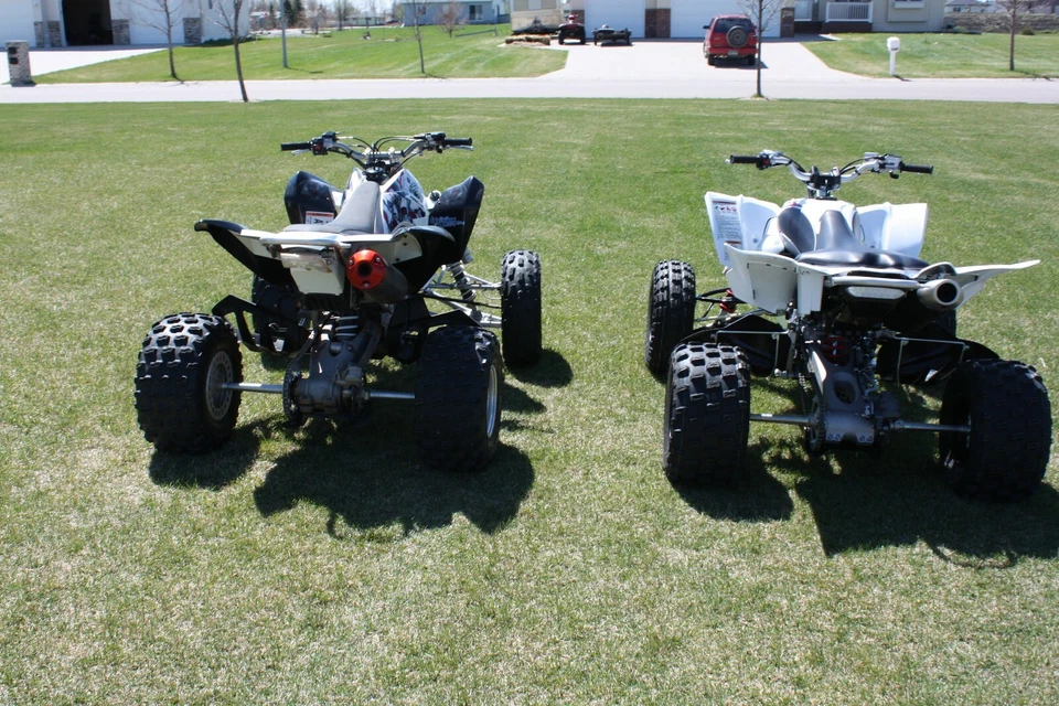 Separadores de rueda Kawasaki 3" de grosor, 4/110 mm: KFX450R, KFX90, KFX400, KFX250 Foto 4 de 4