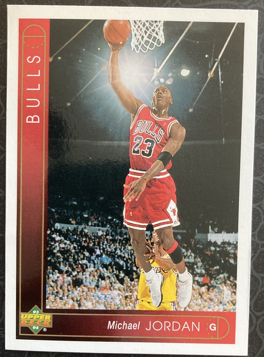 Michael Jordan 1993 1993-1994 Upper Deck Card #23 (445)
