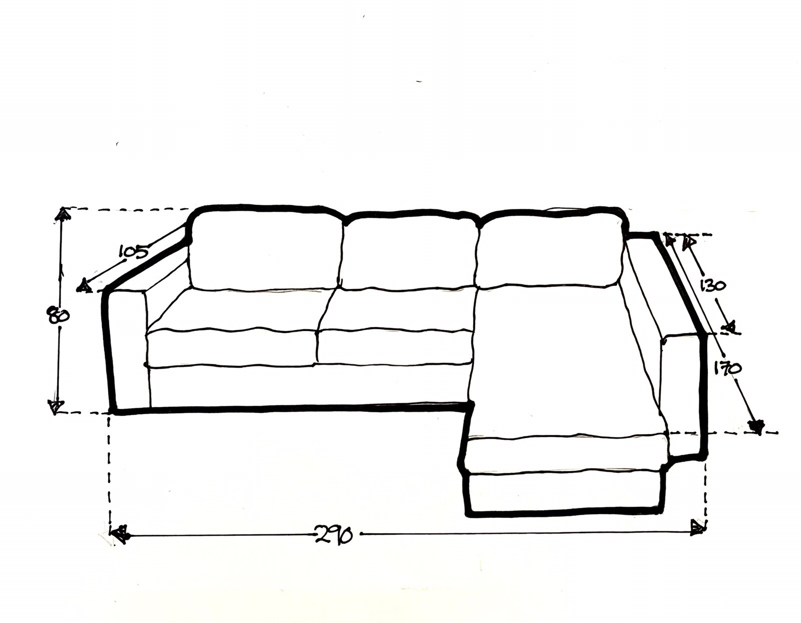 John Lewis corner sofa suite sectional modular left or right side u