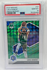 Luka Doncic 2020 Mosaic #47 Green Price Guide - Sports Card Luka Doncic 2020 Mosaic #47 Green Price Guide - Sports Card