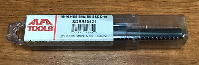 1x Alfa Tools 15/16  SDBB50421 HSS Blitz Bit S&D Drill NEW