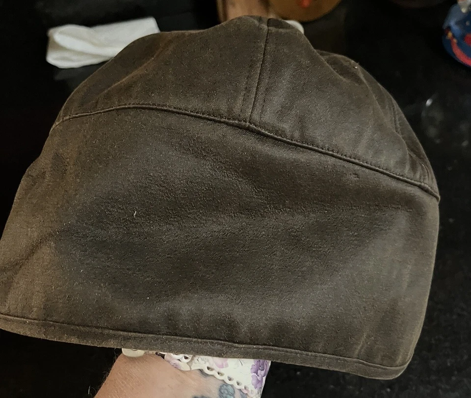 San Diego Hat Company Hat Brown Cap Neck Flap Cold Weather New Tags Sz L/XL - Image 4 of 4