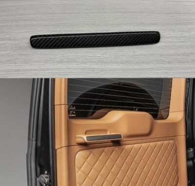 Carbon Fiber Interior Trunk Handle Trim For 19-26 Benz W465 W463a G63 G500 G550