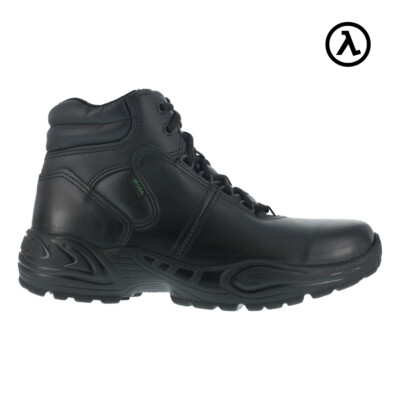 REEBOK POSTAL EXPRESS MEN'S CHUKKA BLACK BOOTS CP8500 - ALL SIZES - NEW