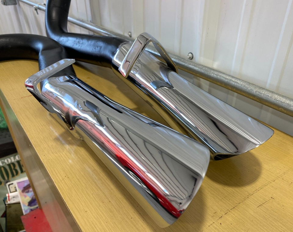 1970 Plymouth AAR Cuda / Dodge Challenger T/A Chrome Exhaust Tips
