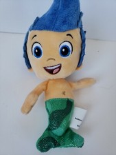 NICKELODEON Nick Jr BUBBLE GUPPIES MERMAID GIL Plush Bean Bag TV Toy