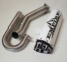 Empire Industries White Gen 2 Full Exhaust Yamaha YFZ 450R YFZ 450X 2009+