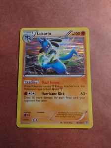 Pokémon TCG Lucario B&W Plasma Storm 78/135 - Excellent