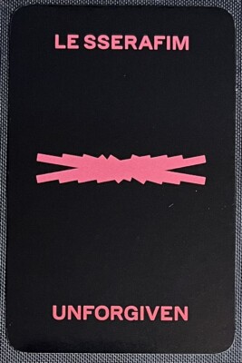 LE SSERAFIM Hong Eunchae UNFORGIVEN Soundwave M2U ktown4u Kpop