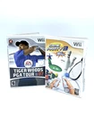 Lot of 4 Wii Games Madagascar 3, Game Party 3,Big Brain, Tiger Woods PGA Tour 07