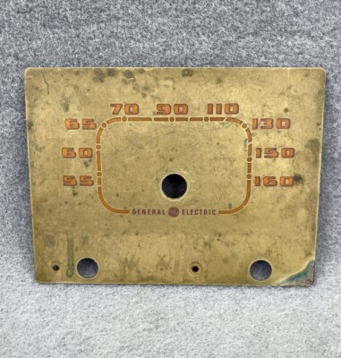Dial scale useable for GE models 123. 124, 125, 400 & 401