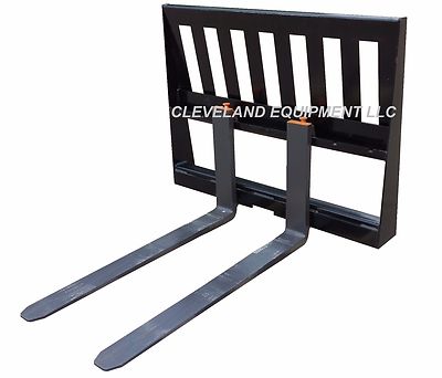 NEW 3,000 LB PALLET FORKS & FRAME ATTACHMENT Kubota Skid Steer Tractor Loader