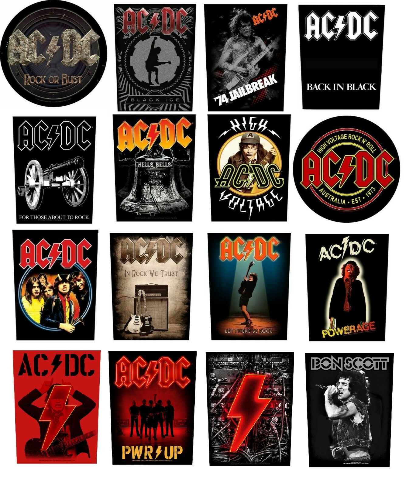 AC/DC - Jailbreak  Clothes and accessories for merchandise fans