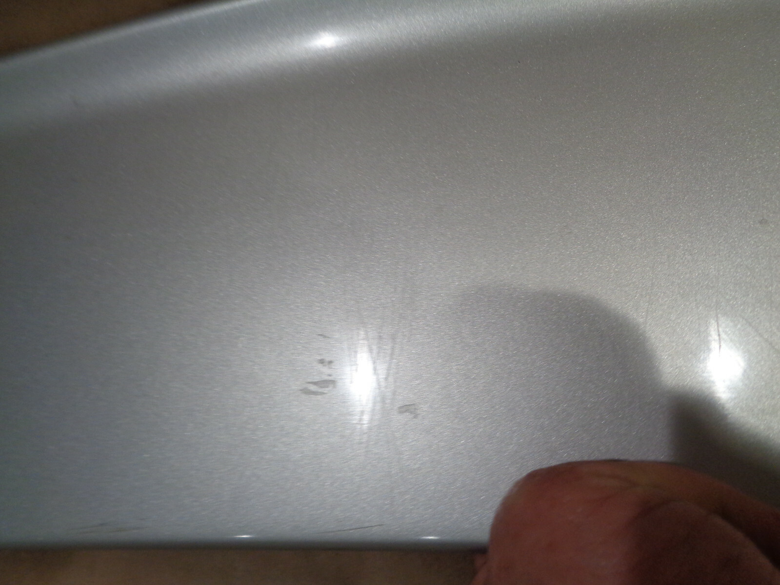 Lamborghini Gallardo -  Rear Spoiler - Wing - Silver # 400862613A