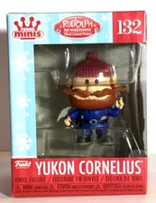(1) Funko Minis  Rudolph the Red Nose Reindeer YUKON CORNELIUS Vinyl Figure #132
