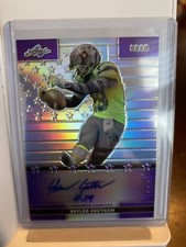 Skyler Southam 2016 Leaf Metal All-American Bowl Autograph #6/10 Purple Flag BYU