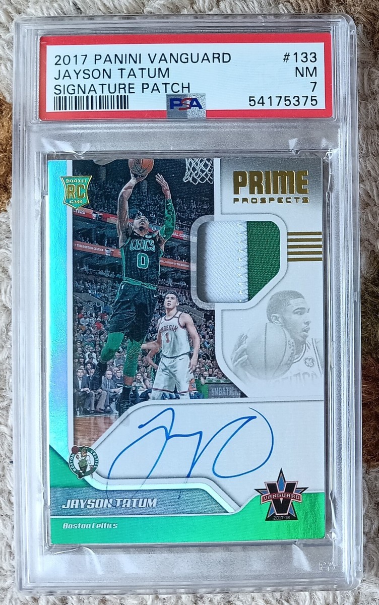 Jayson Tatum RPA /99 Rookie RC 2017 Panini Vanguard