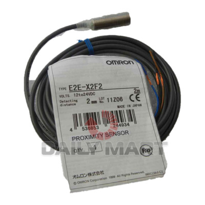 New In Box OMRON E2E-X2F2 Proximity Switch Sensor 12-24VDC