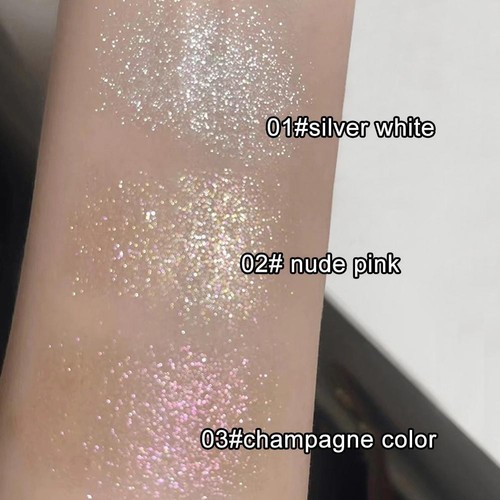 Glitter Liquid Highlighter Pen Shimmer Waterproof Liquid Eyeshadow> W3K8 - Picture 4 of 15