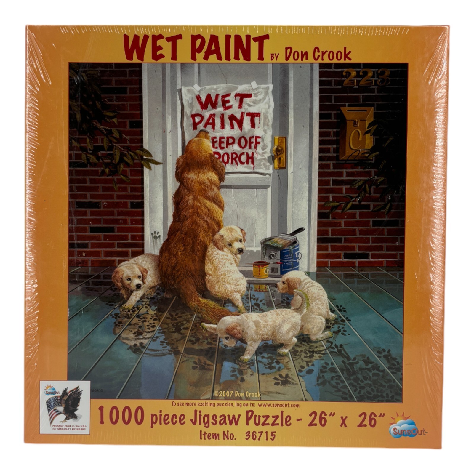 Wet Paint by Don Crook 1000 Piece Jigsaw Puzzle 26
