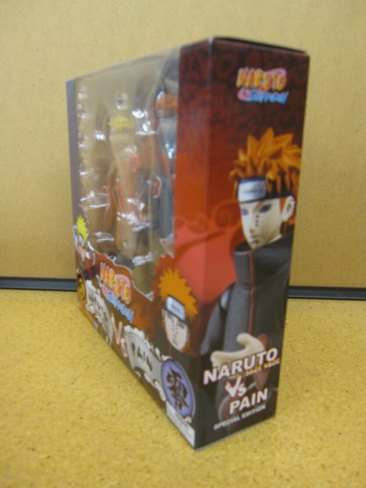 Figurine Naruto - 2 Pack Sage Mode Naruto Vs Pain 10cm - Toynami