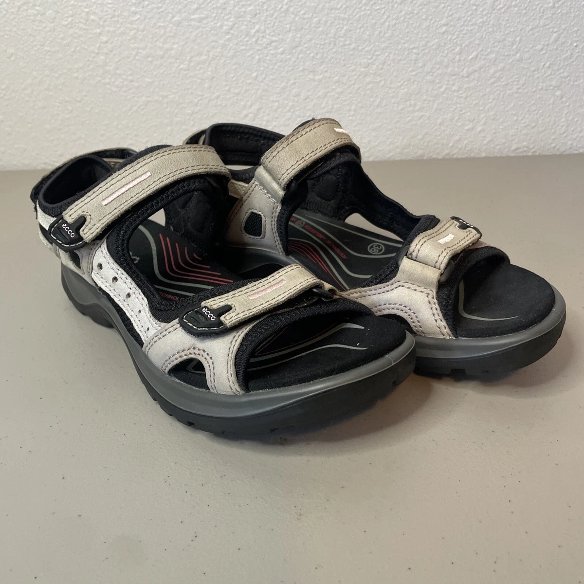 Ecco hiking outlet sandals womens