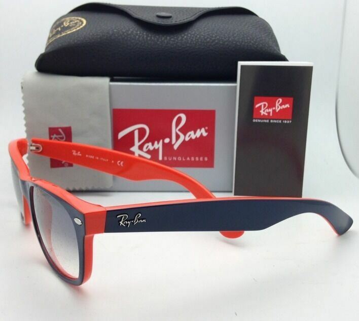 Ray-Ban Sunglasses RB 2132 NEW WAYFARER 789/3F 55-18 Blue on