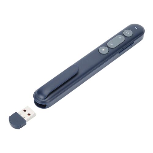 Wireless Presenter Power Point Mouse Clicker Pointer Presentation Remote Fit - Photo 20/22
