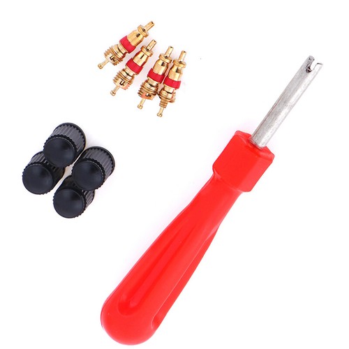 1Set Tire Valve Service Kit Valve Cores Screwdriver Tire Repair Car Motorcy -fo - Picture 11 of 12