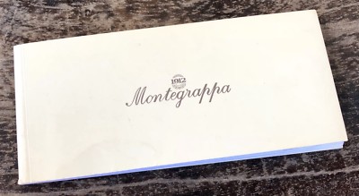 MONTEGRAPPA Pen Manual International Warranty Booklet Fountain Rollerball OEM /