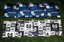 Cornhole Bean Bags Set of 8 ACA Regulation Bags UTAH STATE