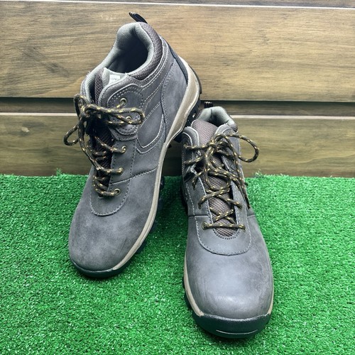 Timberland Maddsen Boys Leather Waterproof Rugged Hiking Boots A14IB Size 6 - Picture 20 of 23