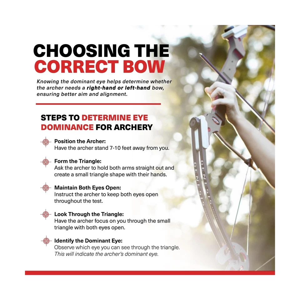 Genesis Original Bow, Lightweight Archery Compound Bow, Left and Right Hand O... - Image 4 of 4