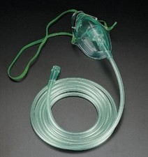 Oxygen Mask Adult FREE SHIPPING New Sealed Pack of 10 Pieces 