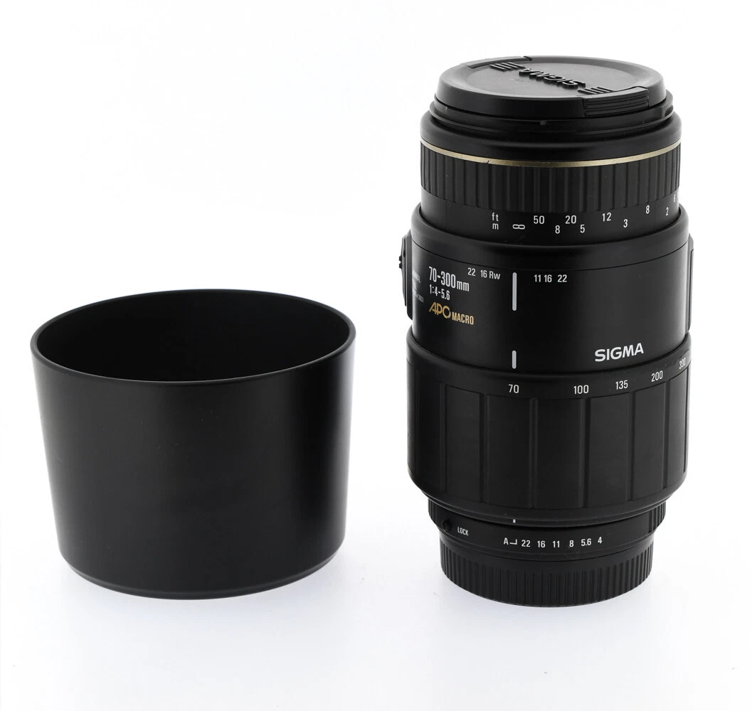 Objectif Macro Sigma AF 70-300 Mm F4-5,6 APO Pour Monture Sigma - Très Bon état