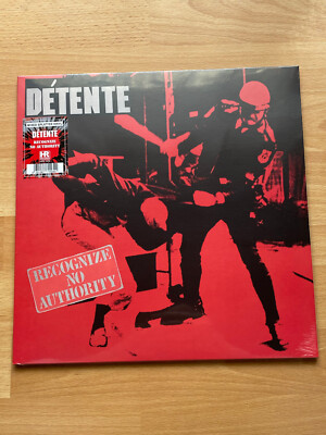 DÉTENTE - Recognize No Authority - LP - Red/Grey/Black Splatter Vinyl - OVP
