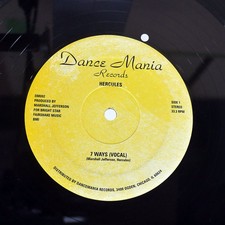 HERCULES 7 WAYS DANCE MANIA DM002 US VINYL 12