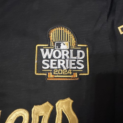 L.A. Dodgers Nike Black & Gold #34 Fernando Valenzuela Jersey NWT Men’s Sz Small - Picture 3 of 22