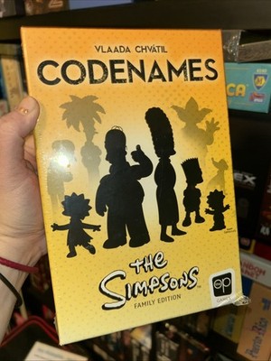 Codenames: The Simpsons Card Game Czech Games Edition - New in Shrink!