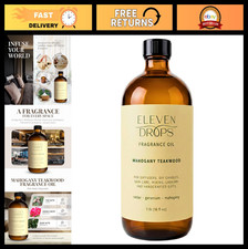 Premium Mahogany Teakwood Diffuser Oil - Long Lasting Fragrance for Home  Offic