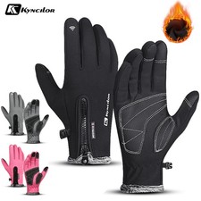 Winter Thermal Gloves Touchscreen Waterproof Windproof Ski Non-Slip Grips Gloves