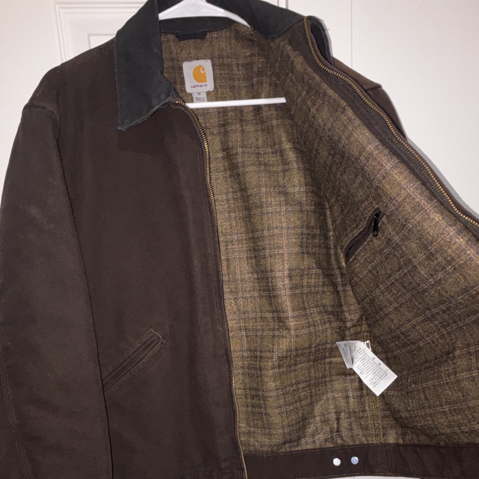 Vintage Carhartt Detroit Jacket J97 DKB Medium image 5