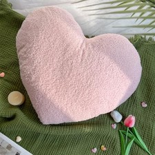 Heart Pillows Heart Shaped Pillows, Love Throw Pillows, Cute 15x18 inches Pink