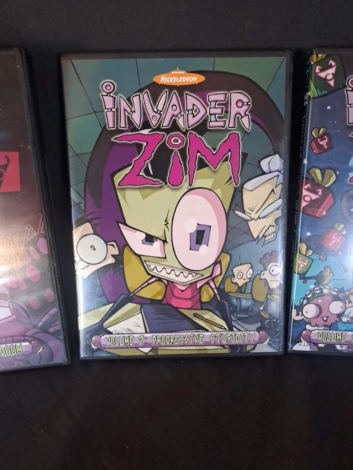 Invader Zim 2004 Nickelodeon 6-Disc Volume 1 2 And 3 Complete With All Guides - Image 3 of 4
