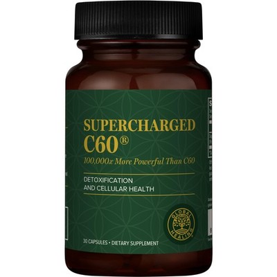 Global Healing Center Supercharged C60  MicroActivated Carbon Fullerene w/Org...