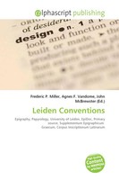 Frederic P. Miller (U. A.) | Leiden Conventions | Taschenbuch | Englisch (2026)